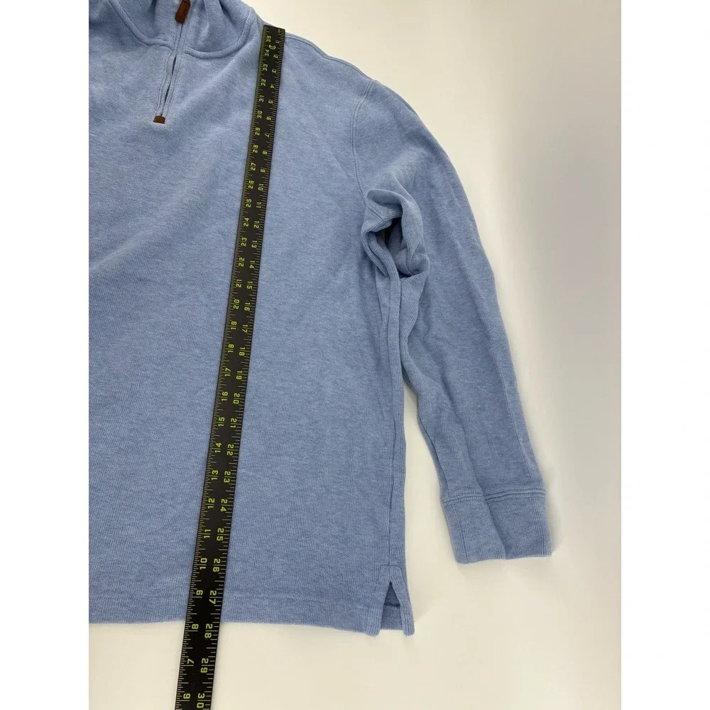Lot of 2 Polo Ralph Lauren XL Pima Cotton Quarter Zip Sweater Mock Neck Pullover